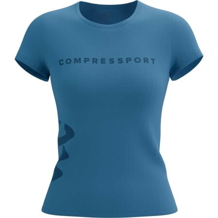 Compressport LOGO SS TSHIRT W - Дамска термо тениска