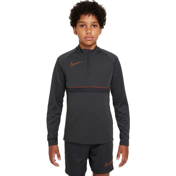 Nike DRI-FIT ACADEMY B Jungen Fußball Trikot, Dunkelgrau, Größe XL