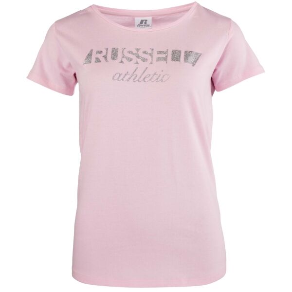Russell Athletic T-SHIRT W Női póló, rózsaszín, méret L