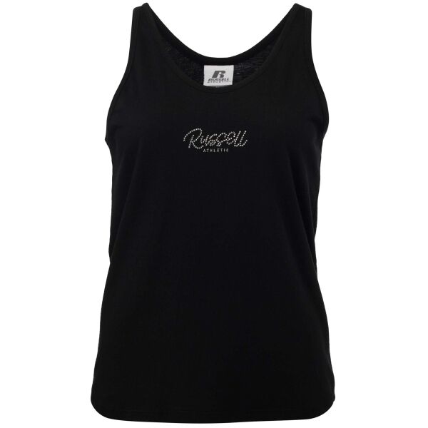 Russell Athletic TOP W Női póló, fekete, méret M