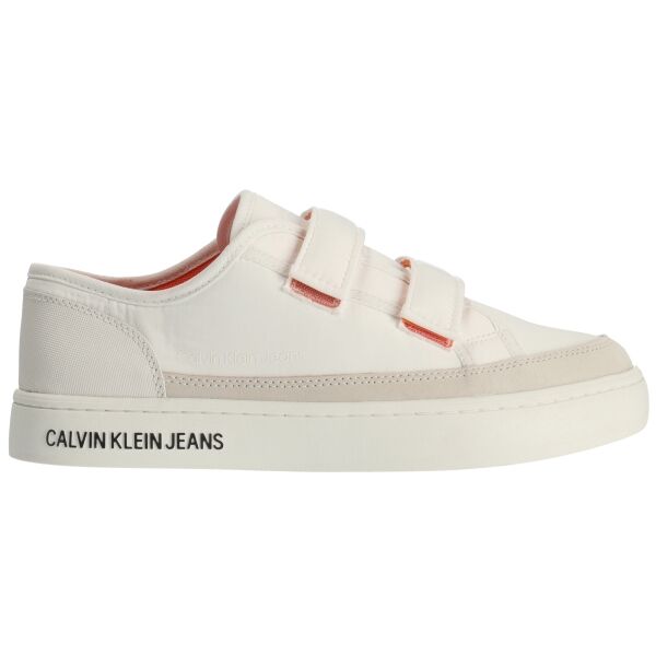 Calvin Klein CLASSIC CUPSOLE VELCRO SOFTNY Herren Sneaker, Weiß, Größe 43