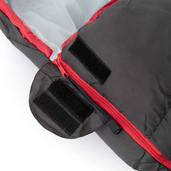 Loap PHASE Schlafsack, Dunkelgrau, Größe 220 Cm - Linker Reißverschluss