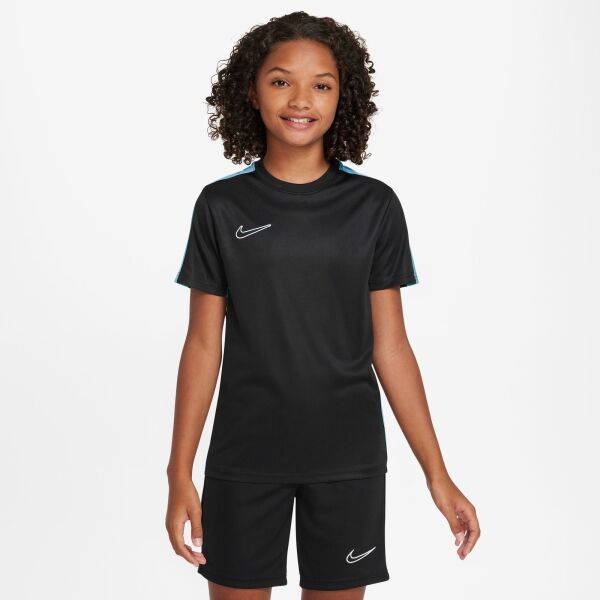 Nike NK DF ACD23 TOP SS BR Detské Futbalové Tričko, čierna, Veľkosť L