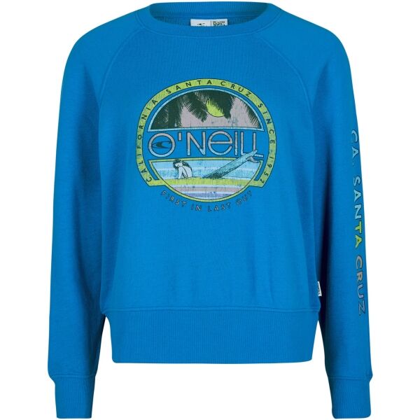 O'Neill CULT SHIFT CREW Damen Sweatshirt, Blau, Größe XS