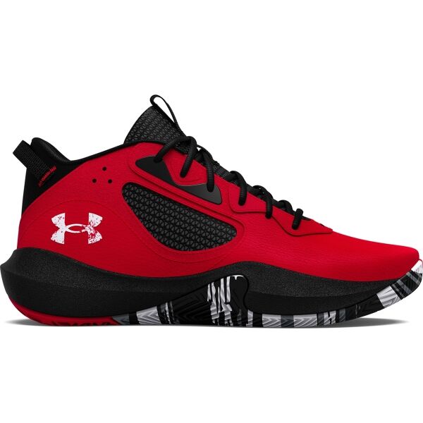 Under Armour LOCKDOWN 6 Обувки за баскетбол, червено, размер 43