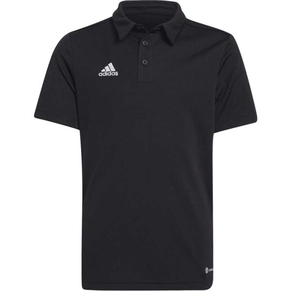 Adidas ENT22 POLO Y Poloshirt Für Jungs, Schwarz, Größe 140