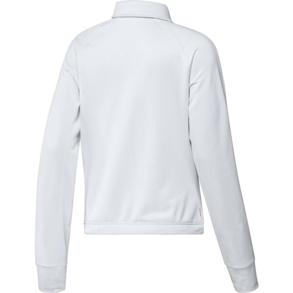 Adidas GG 1/4 ZIP Damen Sweatshirt, Weiß, Größe M