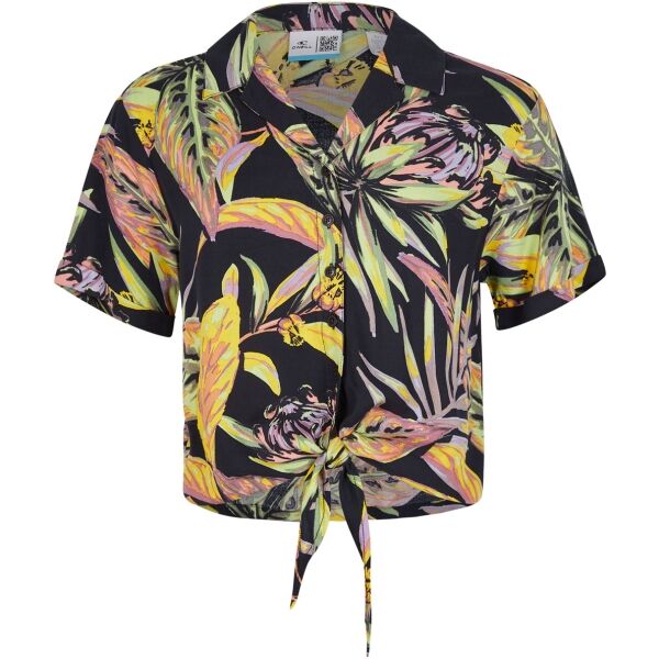 O'Neill CALI BEACH SHIRT Damenhemd Mit Kurzen Ärmeln, Farbmix, Größe XS