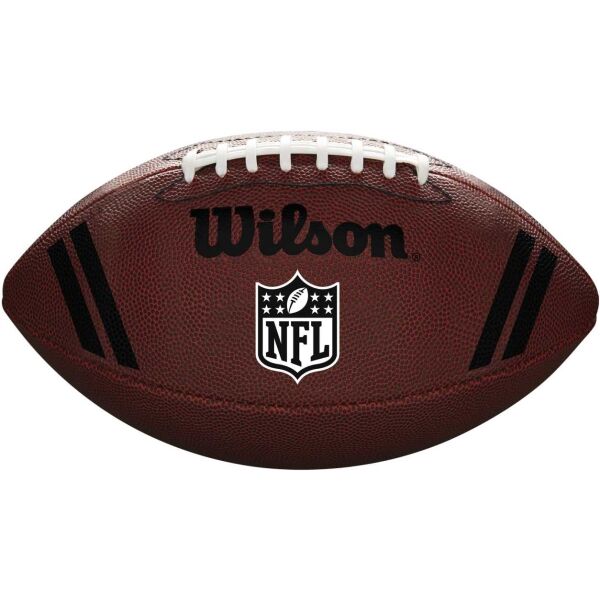 Wilson NFL SPOTLIGHT FB OFF Football, Braun, Größe Os