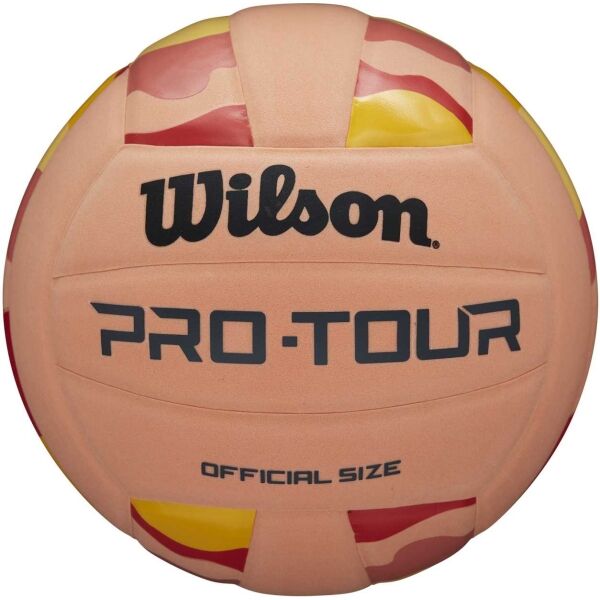 Wilson PRO TOUR VB STRIPE OF Volleyball, Orange, Größe Os