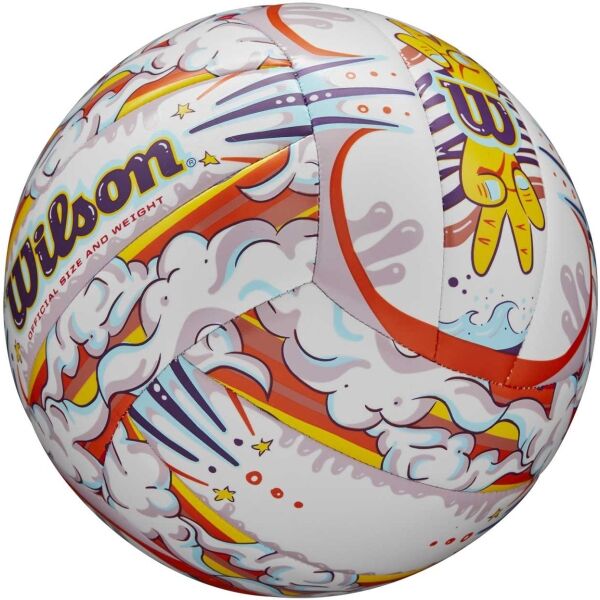 Wilson GRAFFITI PEACE VB OF Волейболна топка, микс, Veľkosť Os