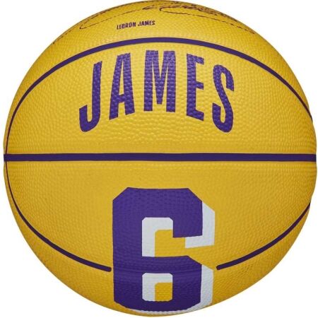 Wilson NBA PLAYER ICON MINI BSKT LEBRON 3 - Mini basketbalová lopta