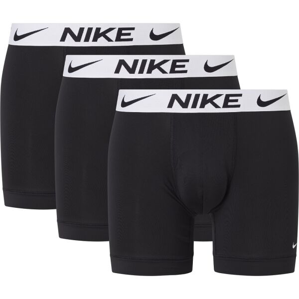 Nike DRI-FIT ESSEN MICRO BOXER BRIEF 3PK Férfi boxeralsó, fekete, méret M