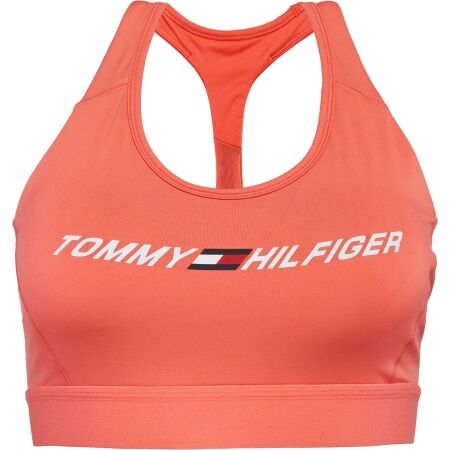 Tommy Hilfiger MID INTENSITY GRAPHIC RACER BRA - Дамско спортно бюстие