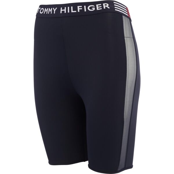 Tommy Hilfiger FLEX-CYCLIST Női kerékpáros rövidnadrág, sötétkék, méret L
