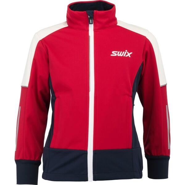 Swix DYNAMIC Gyerek kabát sífutáshoz, piros, méret 152
