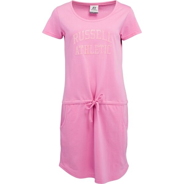 Russell Athletic DRESS W Női ruha, rózsaszín, méret L