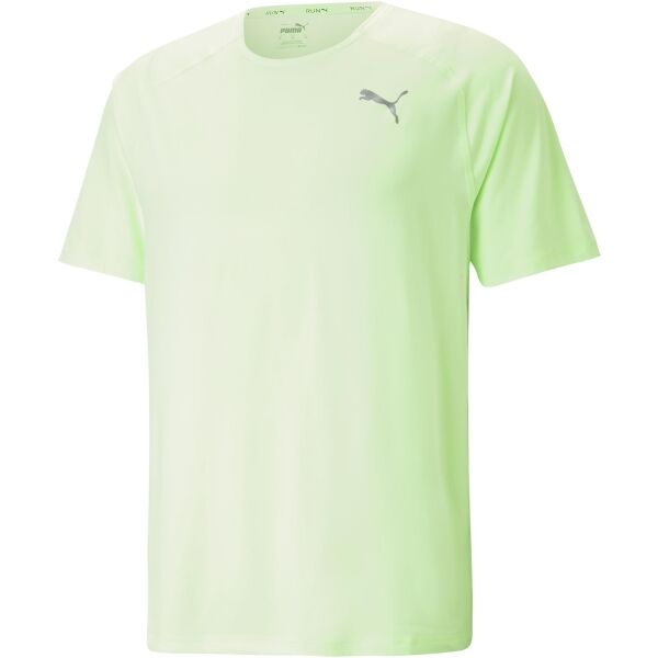 Puma RUN CLOUDSPUN SS TEE Férfi póló, világoszöld, méret L