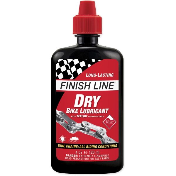 FINISH LINE TEFLON PLUS 4 oz/120 ml Kvapkadlo, červená, veľkosť