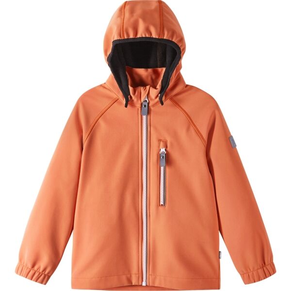 REIMA VANTTI Gyerek softshell kabát, narancssárga, méret 116