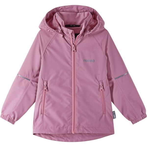 REIMA KALLAHTI Gyerek vízálló kabát, rózsaszín, méret 140