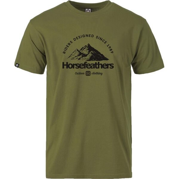 Horsefeathers MOUNTAIN T-SHIRT Férfi póló, khaki, méret M