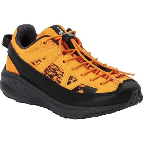 Jack Wolfskin VILI SNEAKER LOW K Детски туристически обувки, оранжево, размер