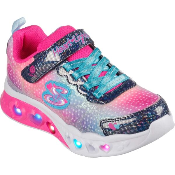 Skechers FLUTTER HEART LIGHTS-SIMPLY LOVE Момичешки обувки за свободното време, розово, размер