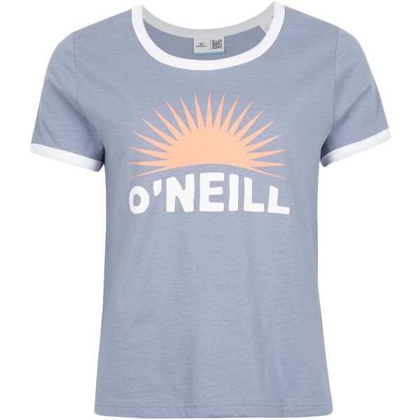 O'Neill MARRI RINGER T-SHIRT Дамска тениска, лилаво, Veľkosť XL