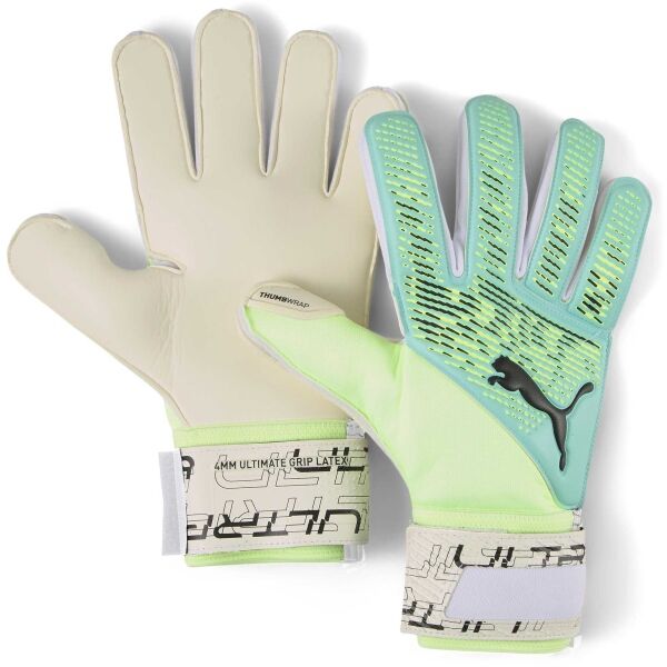 Puma ULTRA GRIP 2 RC Мъжки футболни  ръкавици, светло-зелено, размер