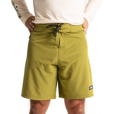 ADVENTER & FISHING UV SHORTS OLIVE - Мъжки къси панталони за риболов