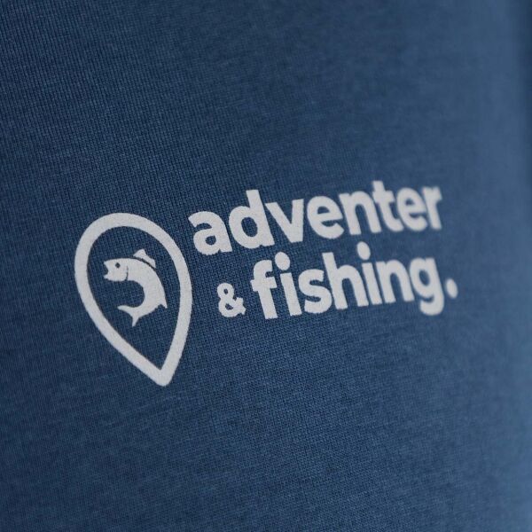 ADVENTER & FISHING COTTON SHIRT ORIGINAL ADVENTER Herrenshirt, Dunkelblau, Größe XL