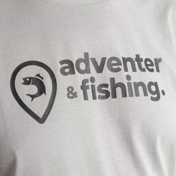 ADVENTER & FISHING COTTON SHIRT TITANIUM Herrenshirt, Grau, Größe XL