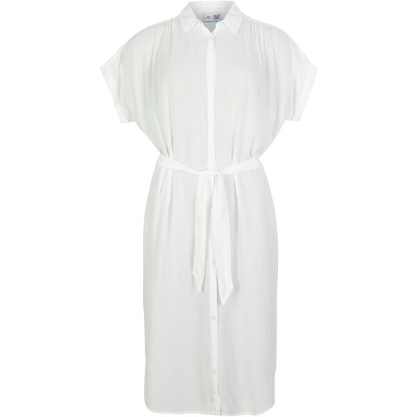 O'Neill CALI BEACH SHIRT DRESS Дамска рокля, бяло, Veľkosť XL