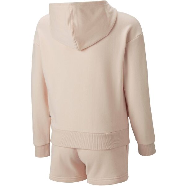 Puma LOUNGEWEAR SHORT SUIT G Trainingsanzug Für Mädchen, Rosa, Größe 164