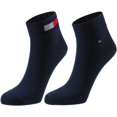 Tommy Hilfiger MEN QUARTER 2P FLAG - Мъжки чорапи