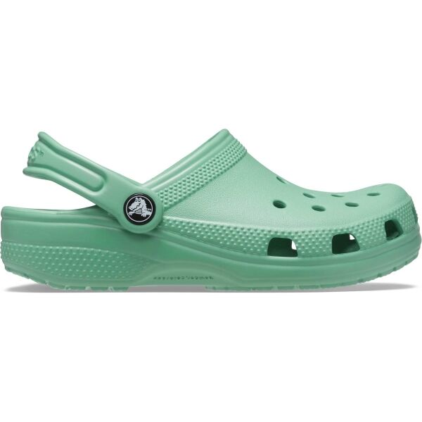 Crocs CLASSIC CLOG T Детски чехли с подплата, светло-зелено, размер 25/26