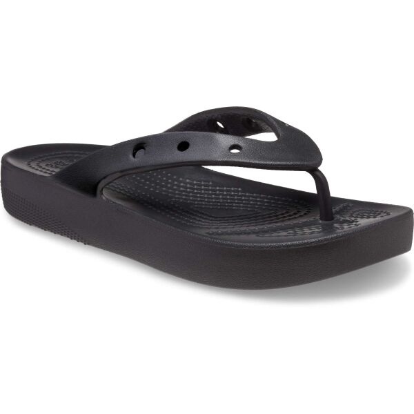 Crocs CLASSIC PLATFORM FLIP W Дамски джапанки, черно, размер 39/40