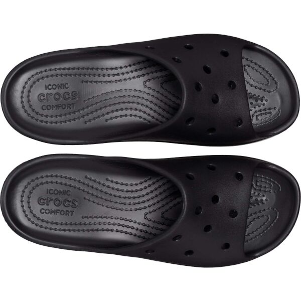 Crocs CLASSIC PLATFORM SLIDE Универсални чехли, черно, Veľkosť 36/37
