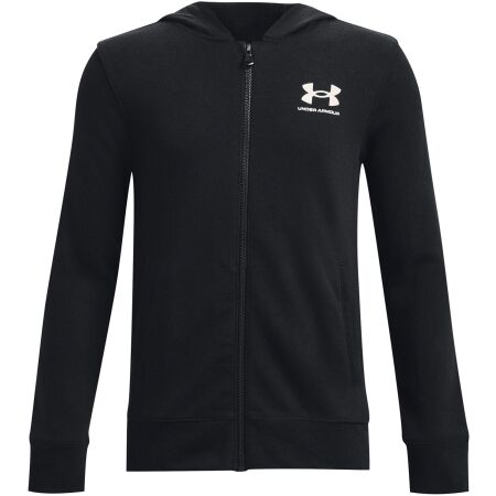 Under Armour RIVAL TERRY FZ HOODIE - Младежки суитшърт
