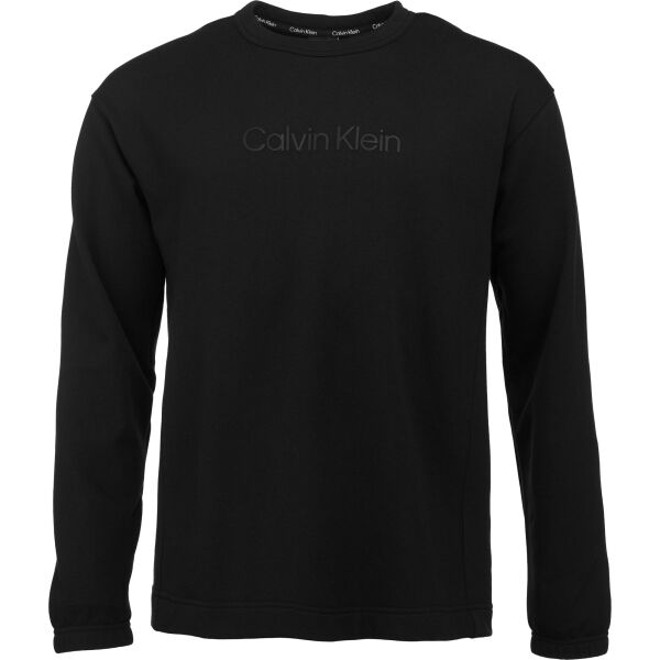 Calvin Klein ESSENTIALS PW PULLOVER Férfi pulóver, fekete, méret XXL