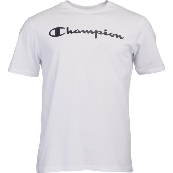 Champion AMERICAN CLASSICS CREWNECK T-SHIRT Férfi póló, fehér, méret M