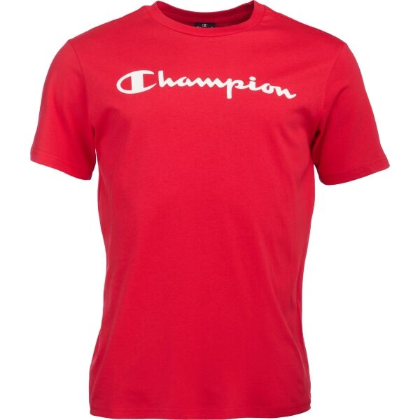 Champion AMERICAN CLASSICS CREWNECK T-SHIRT Férfi póló, piros, méret M
