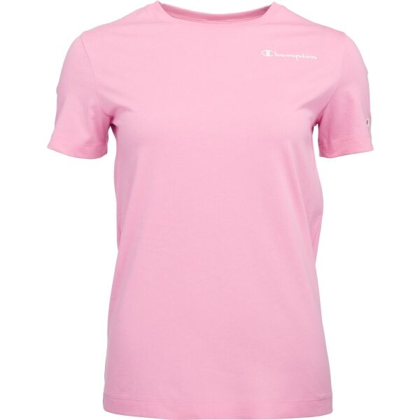 Champion AMERICAN CLASSICS CREWNECK T-SHIRT Női póló, rózsaszín, méret XS