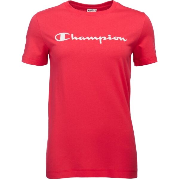 Champion CREWNECK T-SHIRT Női póló, piros, méret XS