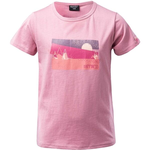Hi-Tec NELA JRG Тениска за момичета, розово, размер