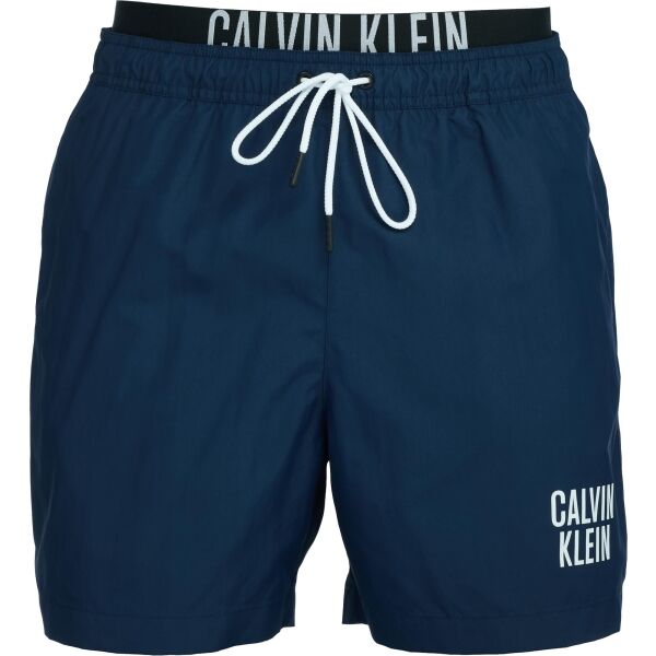 Calvin Klein INTENSE POWER-MEDIUM DOUBLE WB Мъжки бански - шорти, тъмносин, размер