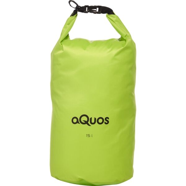 AQUOS LT DRY BAG 15L Водоустойчива чанта, светло-зелено, Veľkosť Os