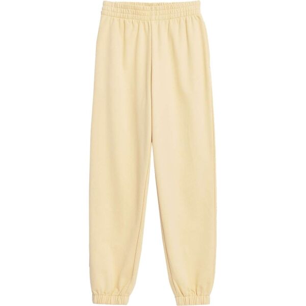 4F TROUSERS CAS W Дамски спортен панталон, жълто, размер