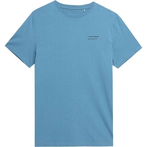 4F MEN´S T-SHIRT Herrenshirt, Blau, Größe M